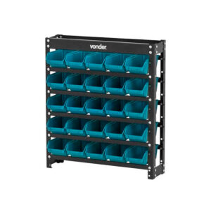 Estante metálica 25/3, modelo prático, VONDER