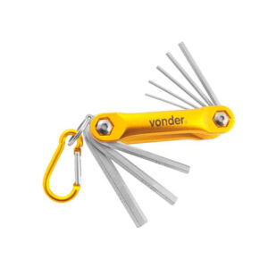 Jogo de chaves allen 1,5 mm a 8 mm, 8 peças - VONDER