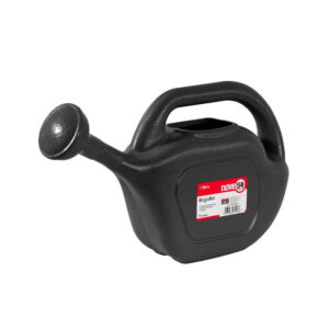 Regador plástico preto, 5 litros - NOVE54