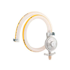 Regulador de gás blindado, sem manômetro, com mangueira de 80 cm - IMAR