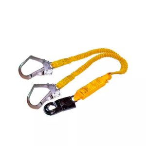 Talabarte Elástico em Y Com Mosquetão de 55mm